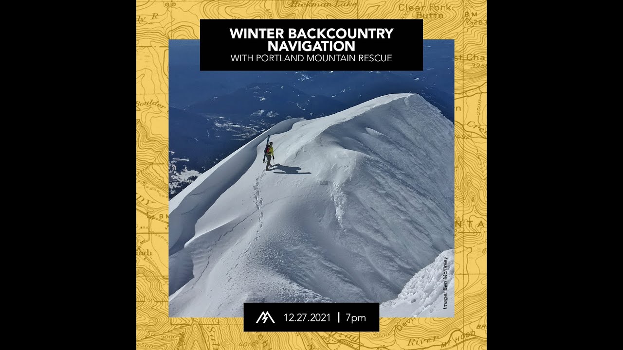 PMR Winter Backcountry Navigation