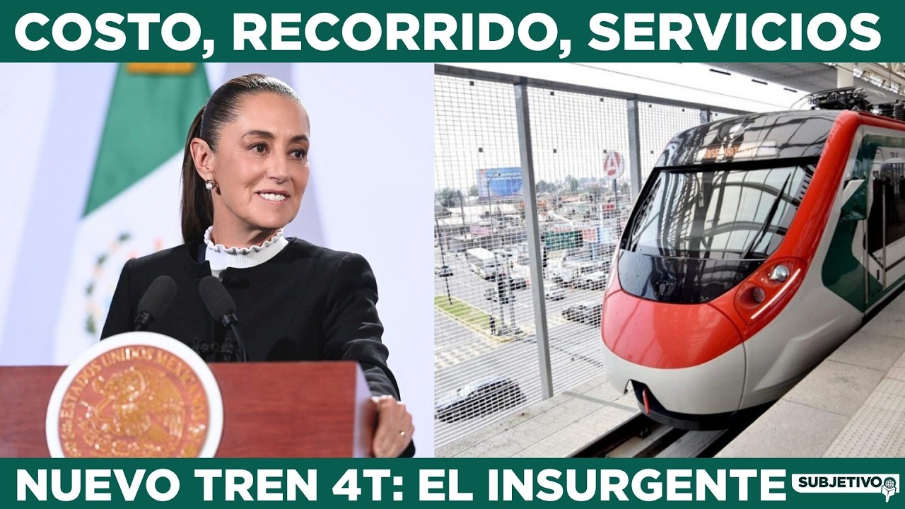 Abre nuevo tren El Insurgente México - Toluca 🚅 TODOS LOS DETALLES