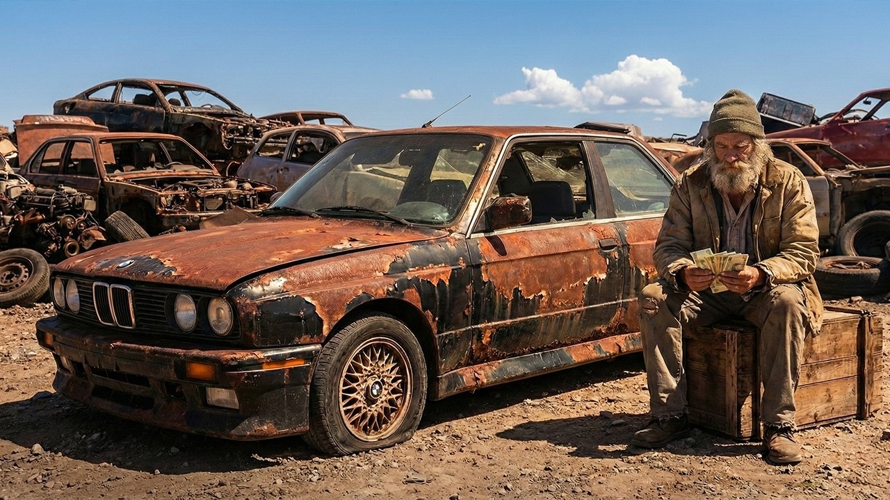 ASMR Car Restoration | Restoring a BMW E30 M3 from Forgotten Condition to Showroom