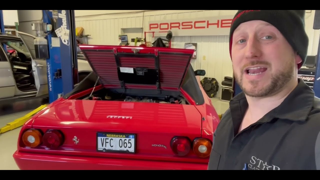 How to: Ferrari Mondial T Engine Removal