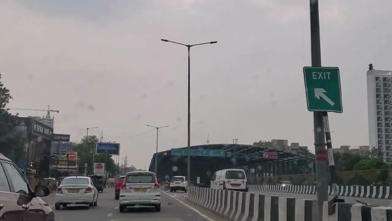 GURGAON SOHNA ROAD VIEW | DELHI MUMBAI EXPRESSWAY | #gurgaon #sohnapunjab #INDIAN-VLOGS-AA