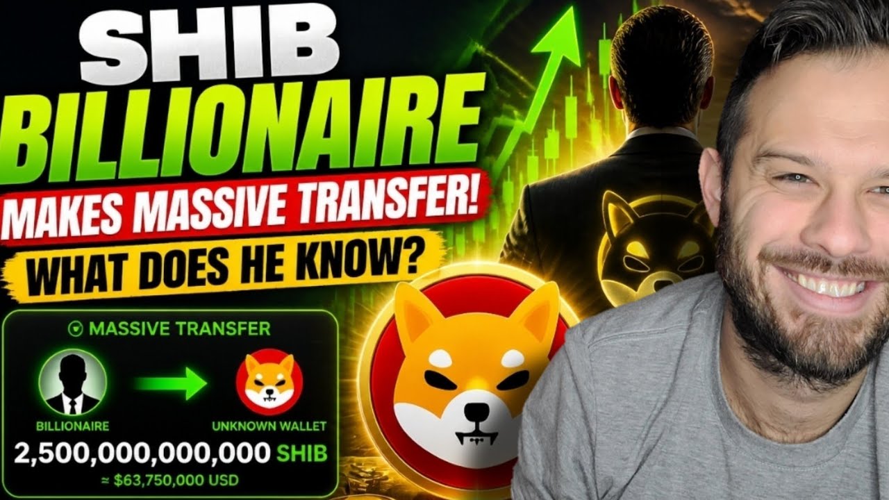 Криптовалюта Shiba Inu | Миллиардер SHIB совершил масштабный перевод! Что он знает?