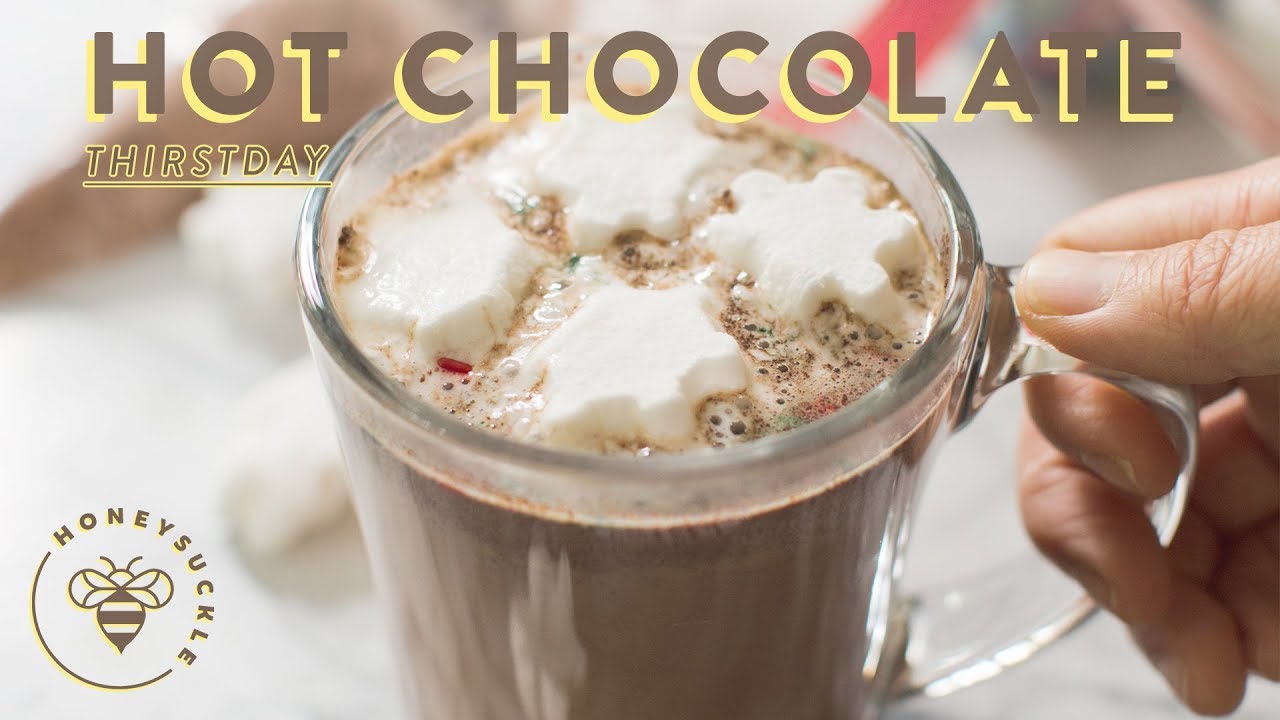 Homemade Hot Chocolate Recipe + DIY Gift Idea 💥 #THIRSTDAYS