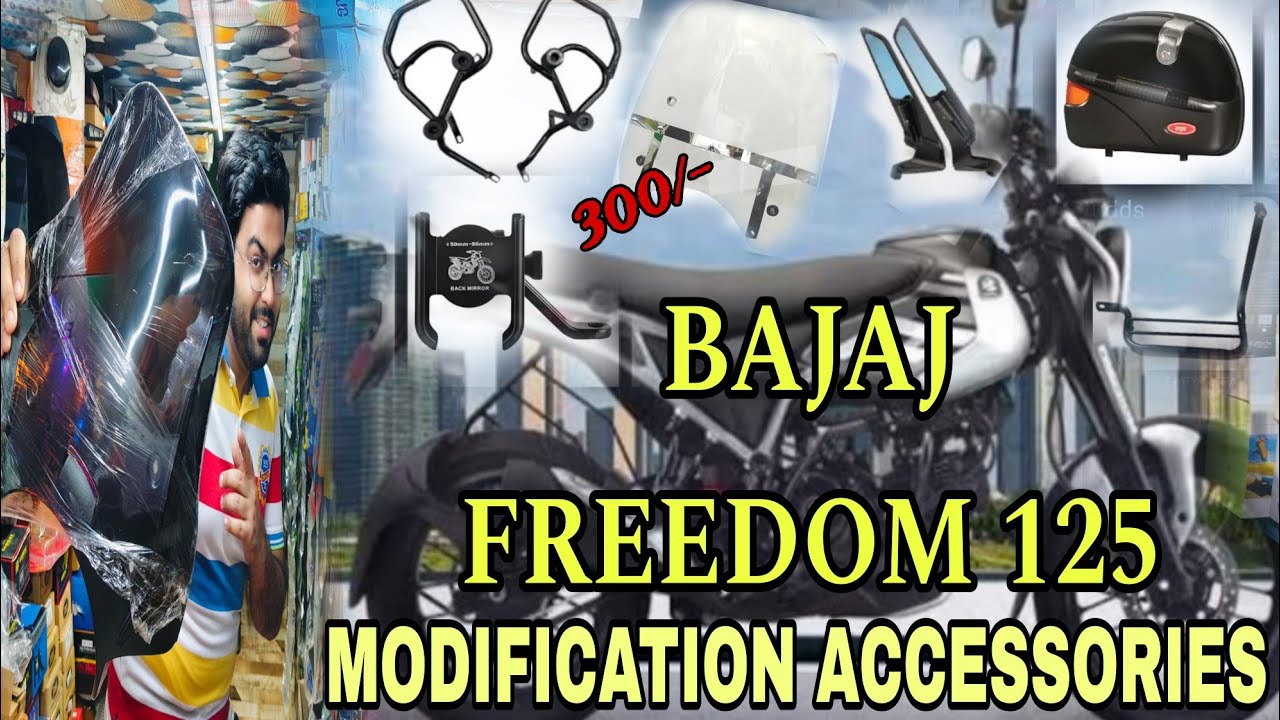 FREEDOM 125 BIKE ACCESSORIES 🔥💯// CHEAP PRICES // BEST QUALITY // FREEDOM 125MODIFIED//BIKE LIGHTS