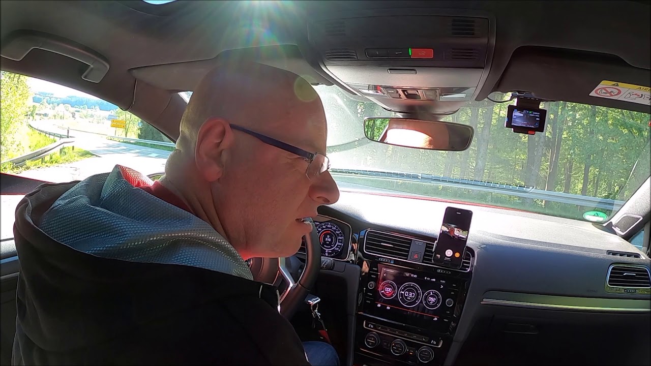 Golf GTI TCR_bei dieser Fahrprofilauswahleinstellung blubbert der TCR im Schiebebetrieb