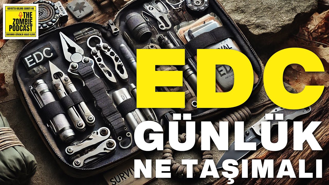 İçinde Ne Var Günlük Taşıma Çantalarında? Her Gün Taşımaya Değer Mi? Farklı EDC Çantaları Var Mı?