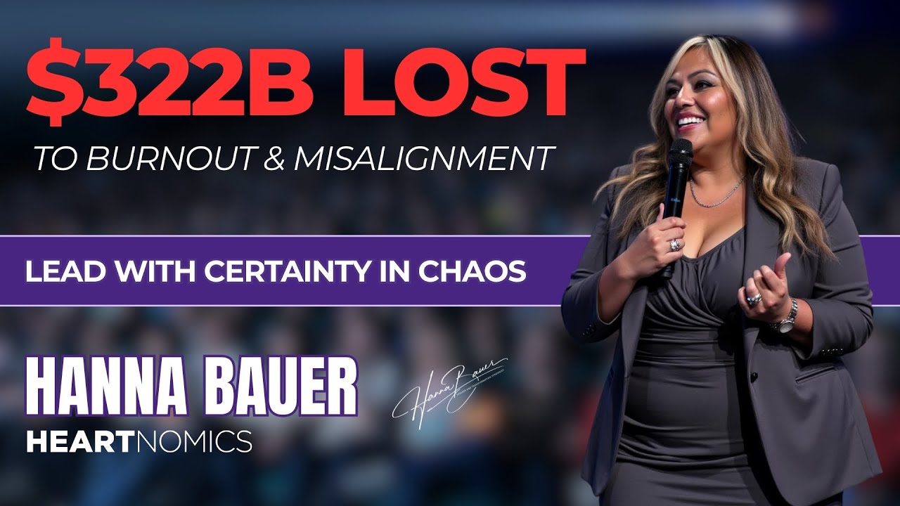 Hanna Bauer Speaker Reel - Lead through chaos without the burnout
