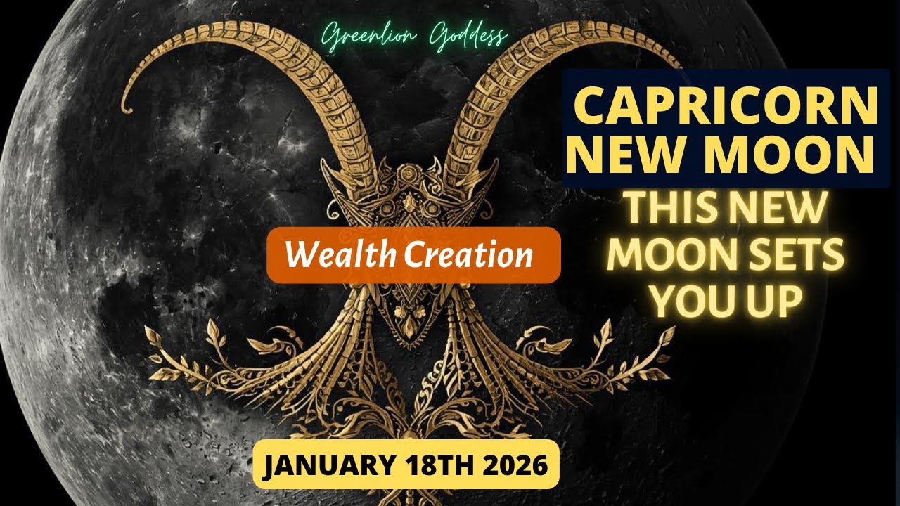 Новолуние в Козероге ♑ | Создание богатства и выбор, определяющий ваше будущее!