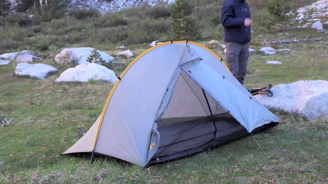 Tarp Tent Rainbow: a solo lightweight tent that fits tall people!