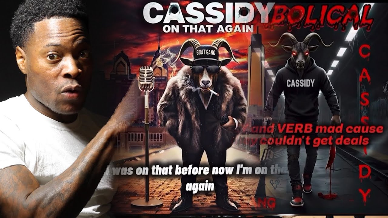 CASSIDY Goes TF OFF😳 The Bul ON THAT DIABOLICAL SH*T AGAIN (AYE VERB EAZY & JOHN JOHN DISS) REACTION