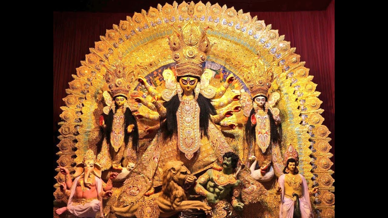COMPLETE MAKING PROCEDURE OF FIBERGLASS DURGA IDOL