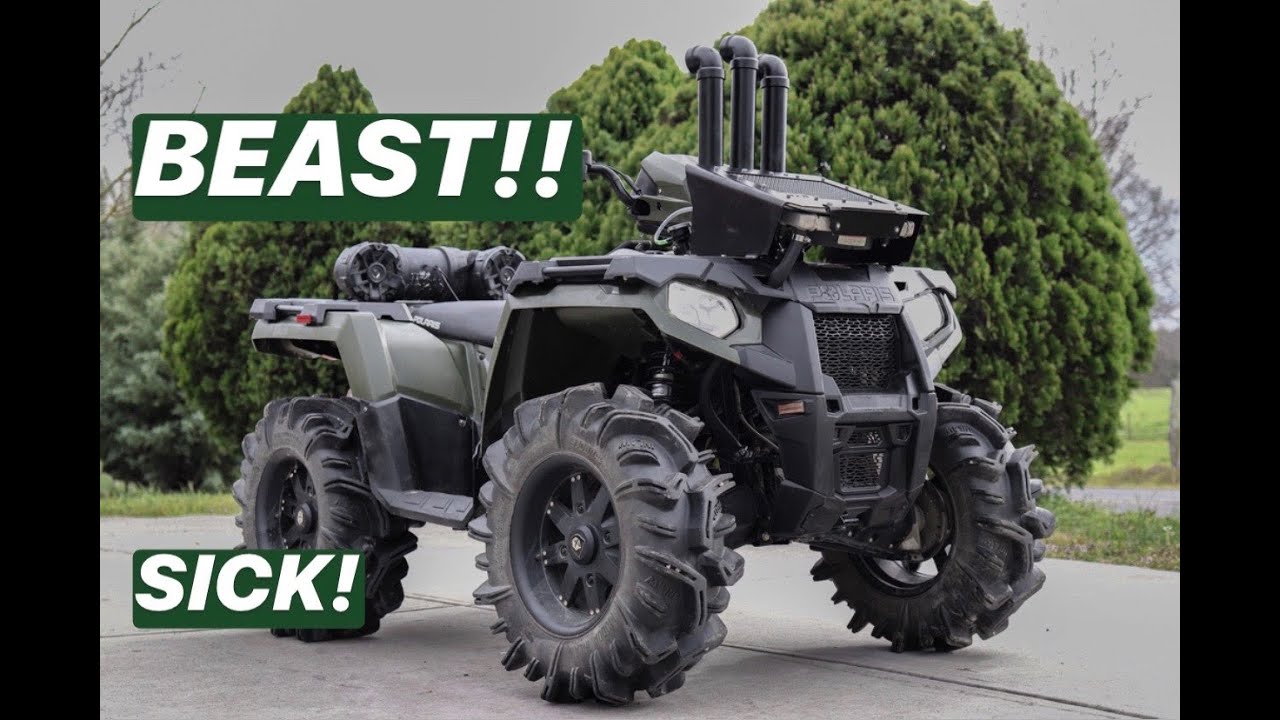 УСТАНОВКА КОМПЛЕКТА ДЛЯ ПЕРЕМЕЩЕНИЯ POLARIS SPORTSMAN 570!