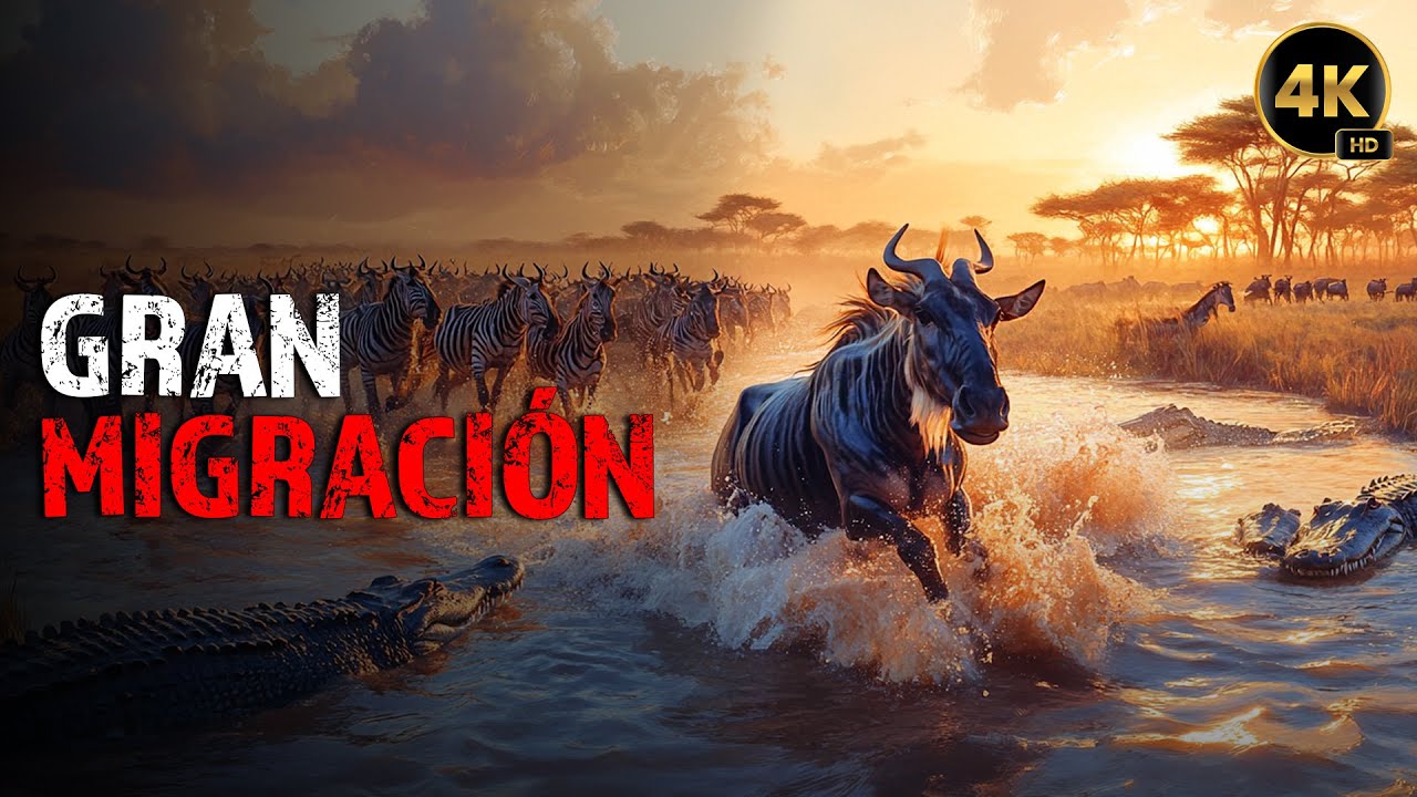 LA GRAN MIGRACIÓN! Descubre la Vida Salvaje en África | documentales completos en español