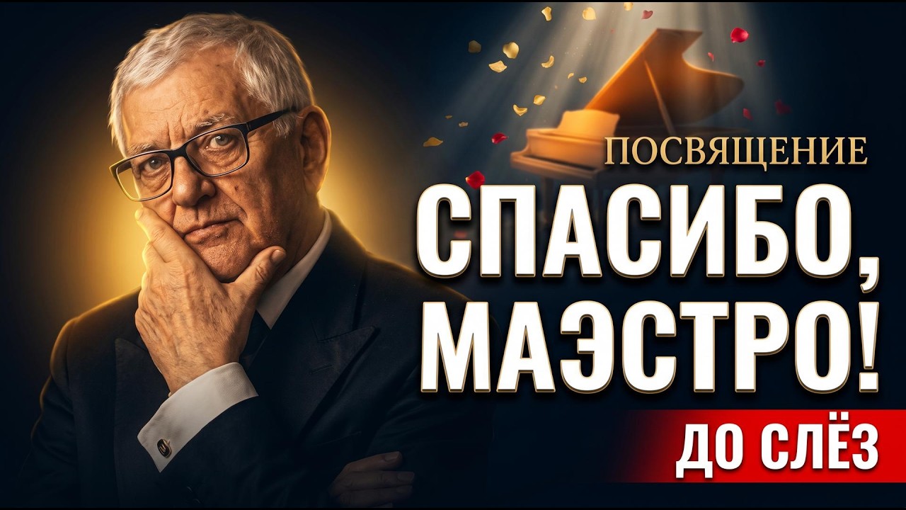 Спасибо, Маэстро! Посвящение Раймонду Паулсу 🎹 До слёз!