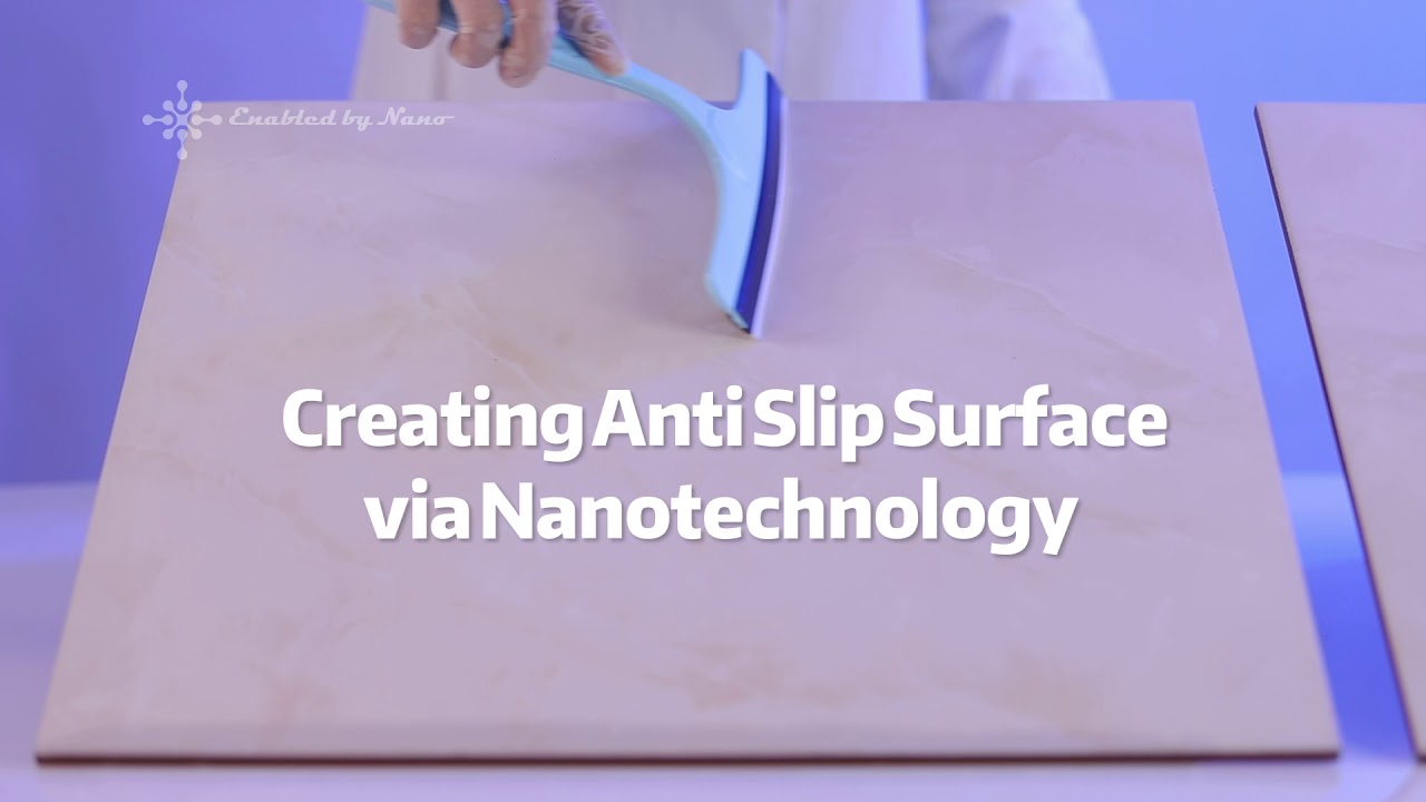 Creating Anti-Slip Surface via Nanotechnology