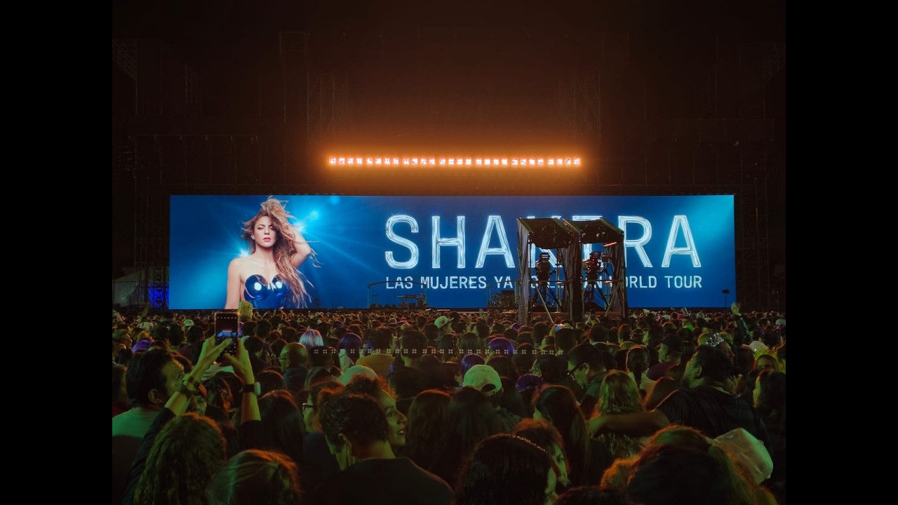 Shakira en Mérida, Yuc. 24 de febrero 2026