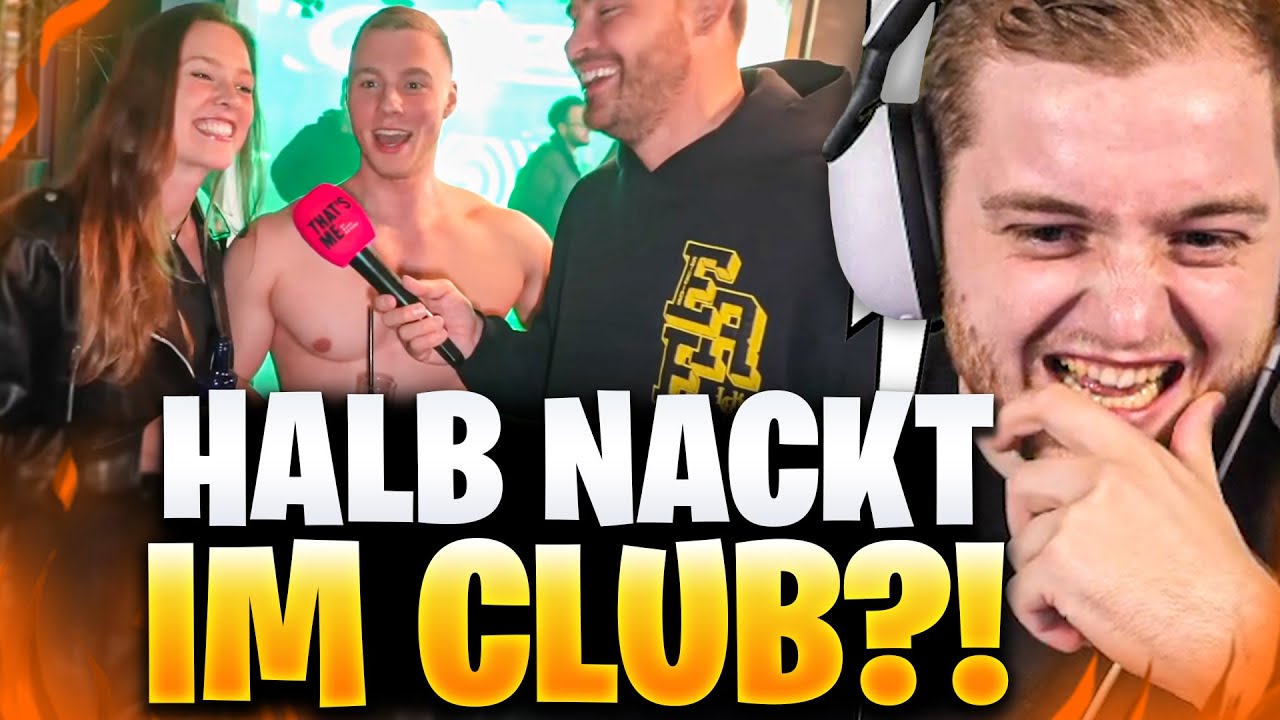 😂😲WARUM hat er KEIN TSHIRT AN?? - MARC CLUB UMFRAGE REAKTION  | Trymacs Stream Highlights