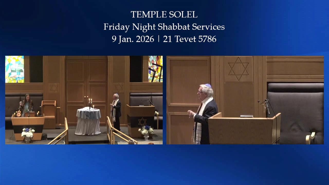 Temple Solel Shabbat Services