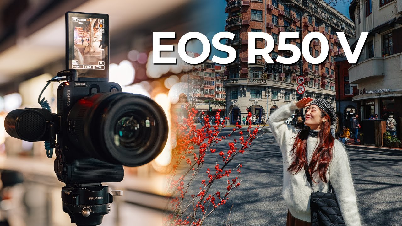 캐논의 새로운 시리즈 브이로그 카메라 EOS R50 V 눈 여겨볼 10가지!