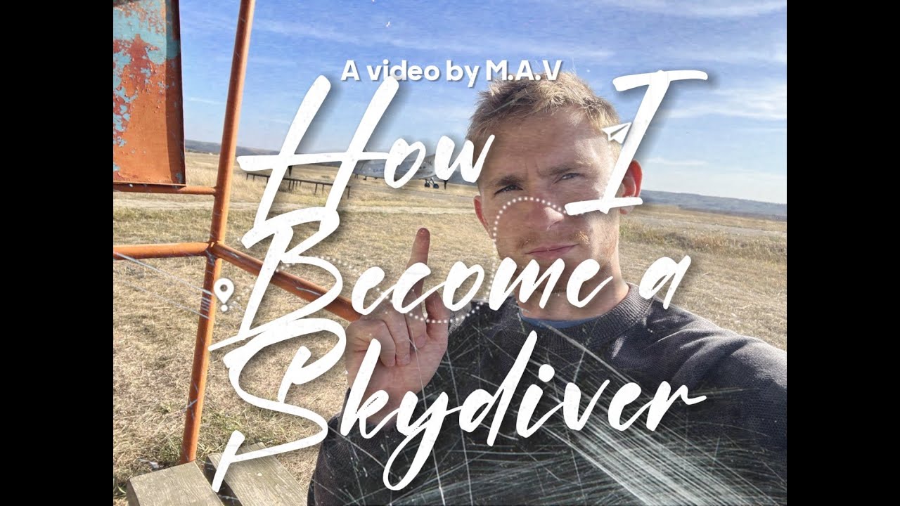 How I become a skydiver. #1#2#3