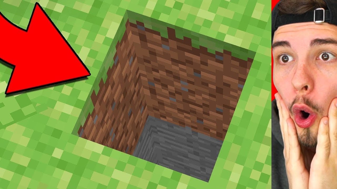 WIR GRABEN UNS 1000KM TIEF NACH UNTEN! (Minecraft)