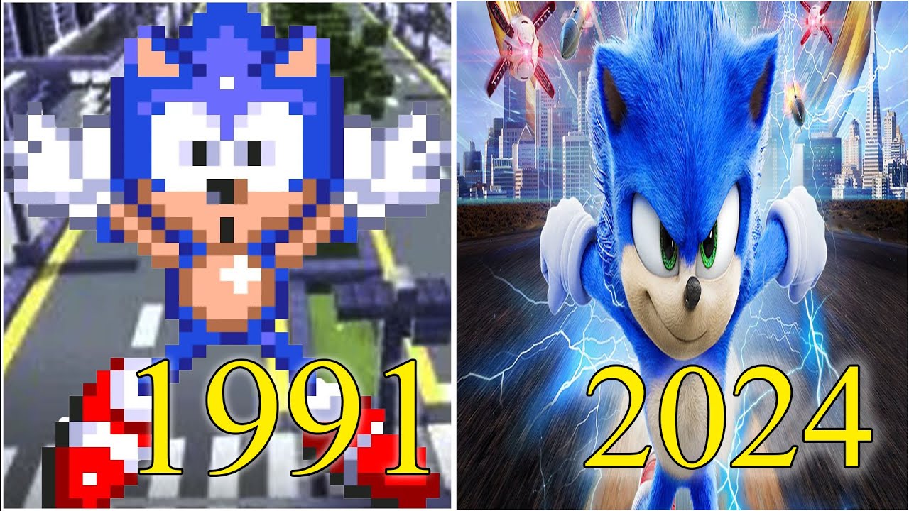 Evolution of Sonic Games (1991-2025)