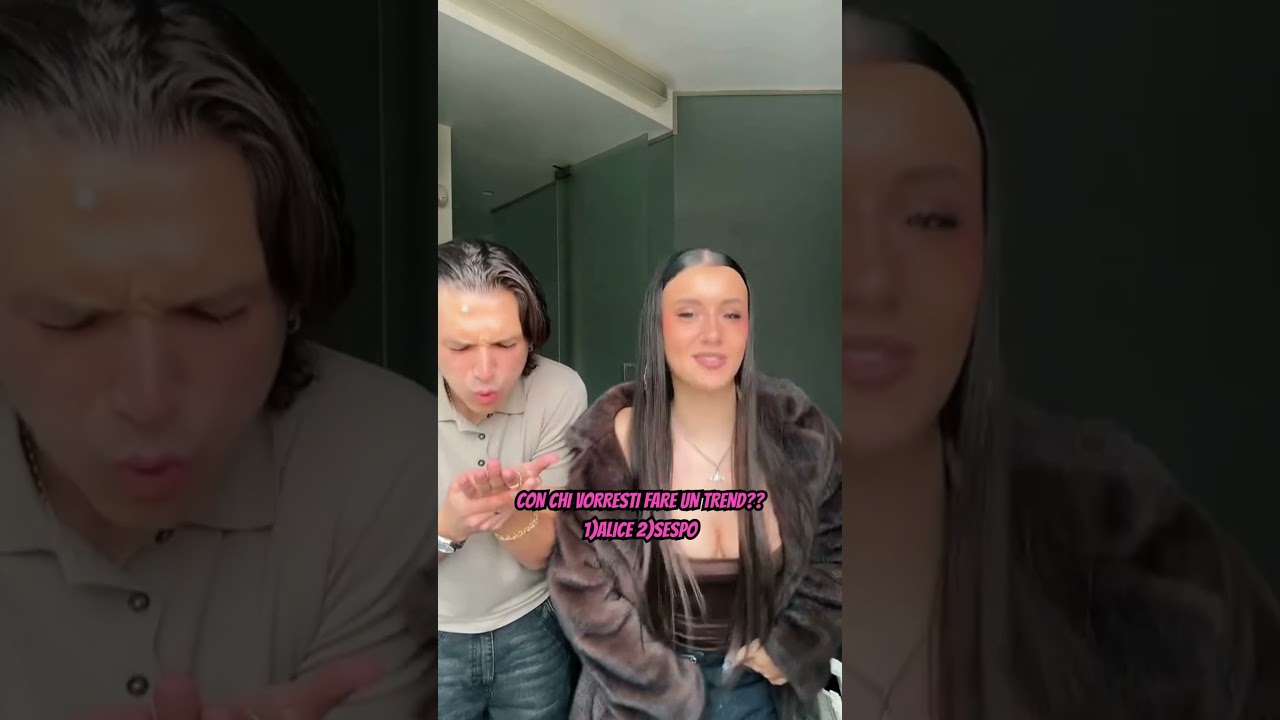 ALICE PEREGO PROVA AD INSEGNARE I TREND BALLATI A SESPO #tiktok #ilrosso #greenscreen #perte #webboh