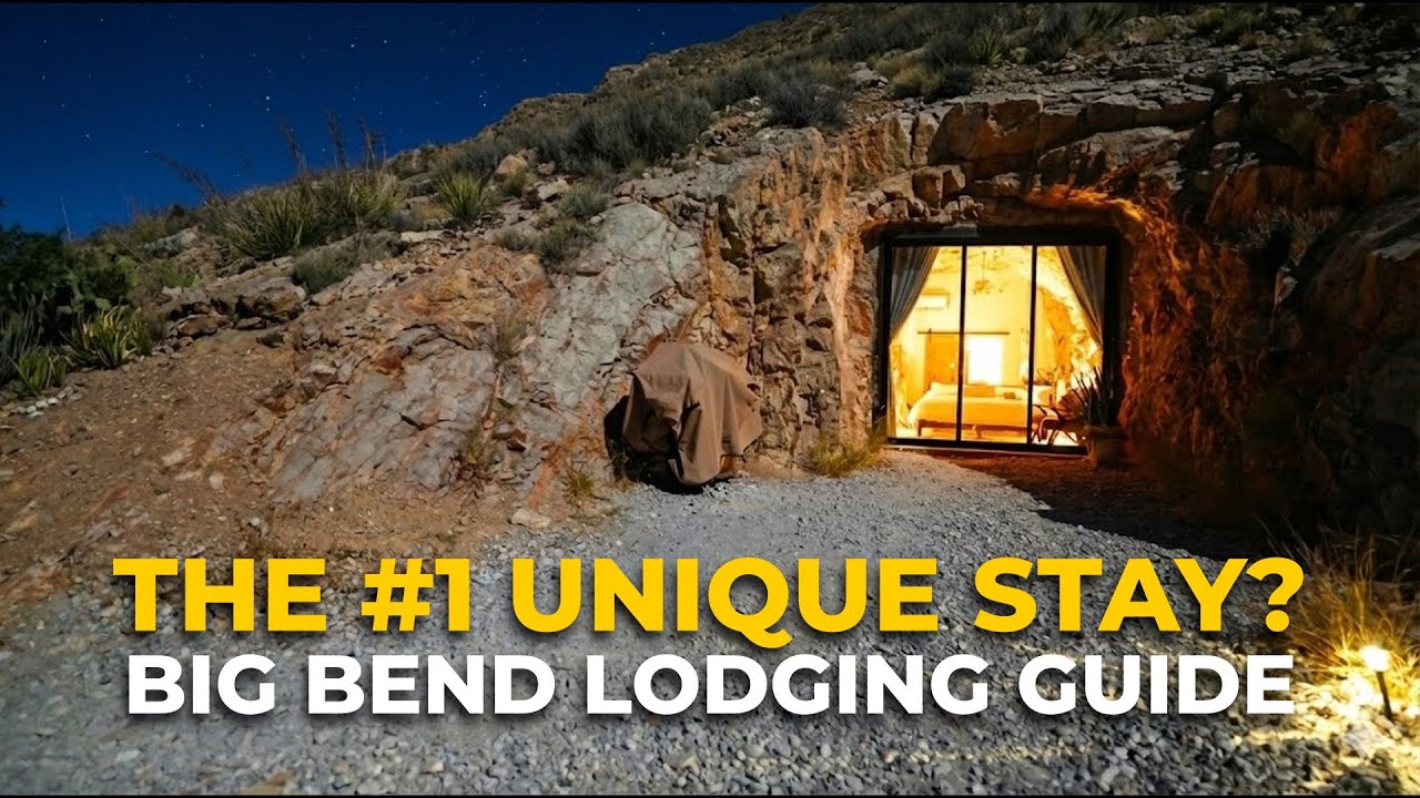 Your BIG BEND LODGING Guide! | Top Hotels & Unique Stays in West Texas