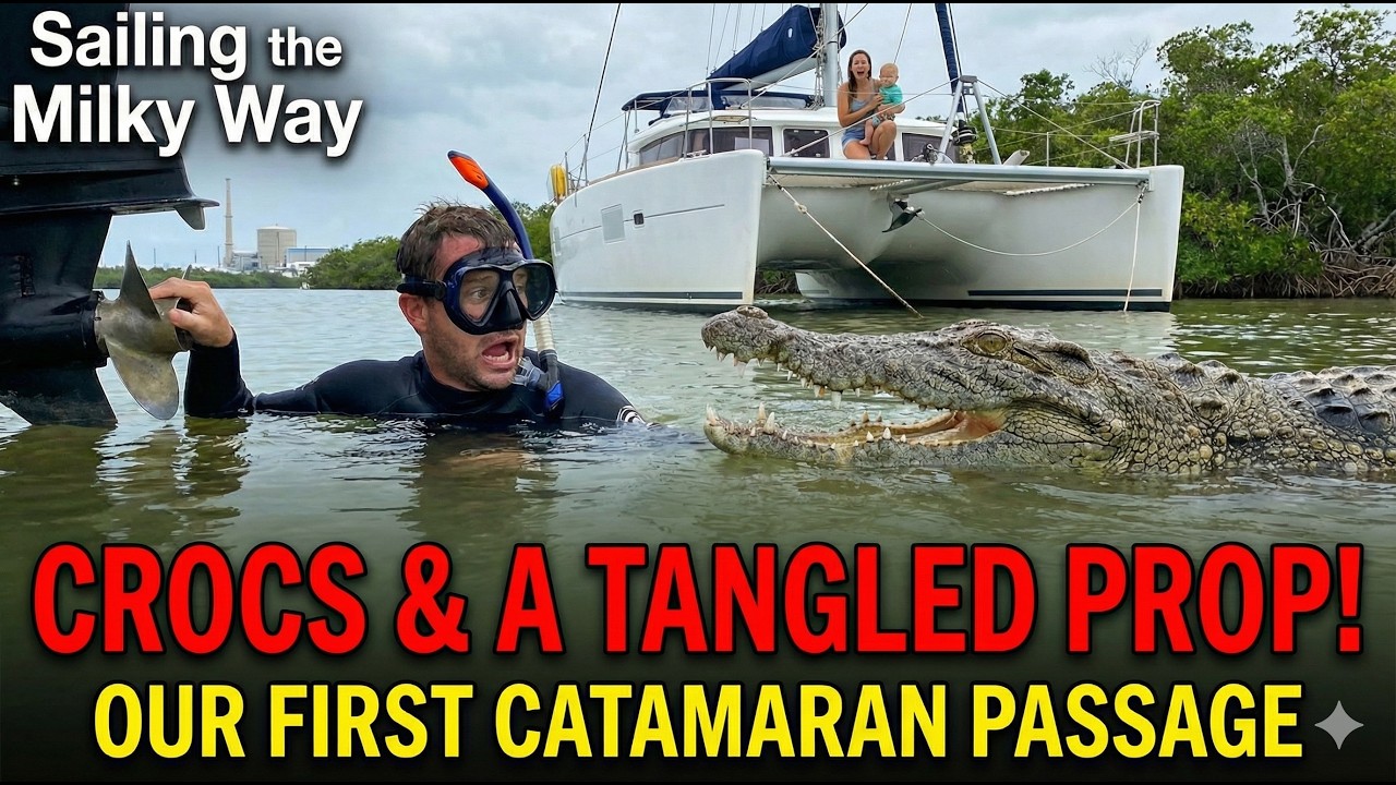 We Bought a Sailboat & Sailed to Crocodile Infested Nuclear Waters