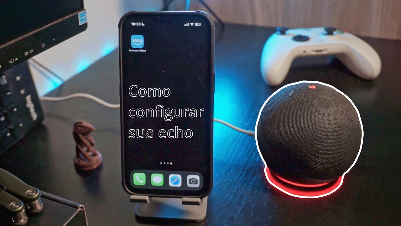 Configurando a Amazon Alexa Echo Dot 5 em minutos com este guia de configura&ccedil;&atilde;o para iniciante!