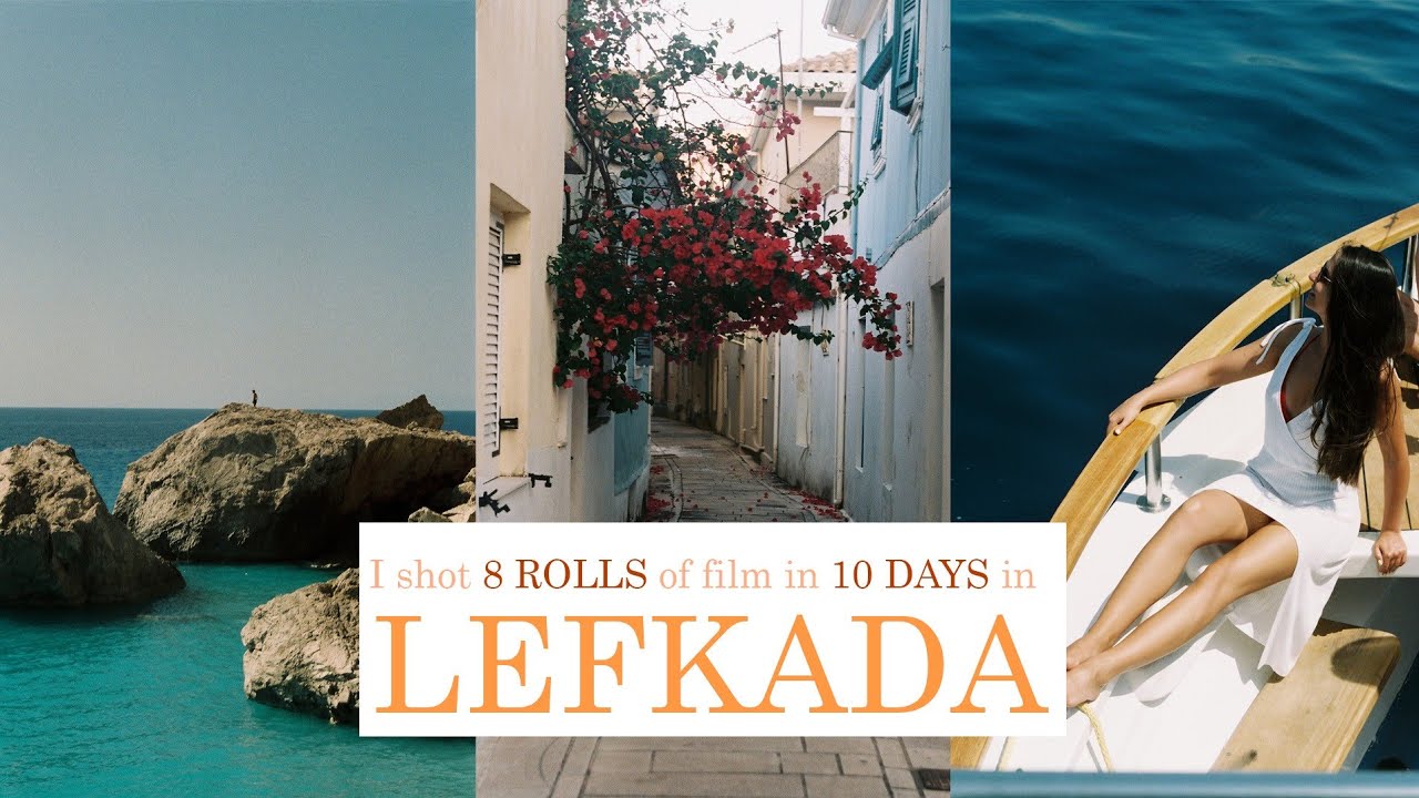 Greece on Film: Shooting 35mm film in Lefkada | Summer Photography Vlog
