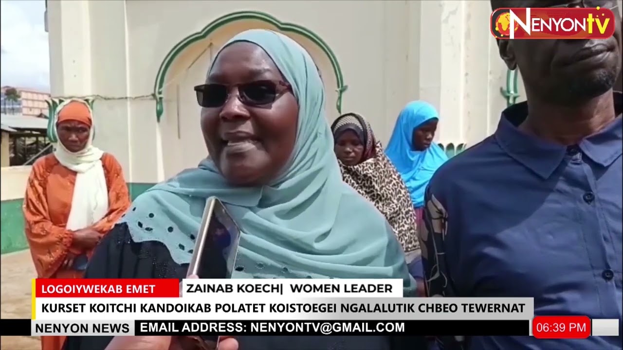 MUSLIM COMMUNITY IN NANDI URGES LEADERS TO END WAR OF WORDS