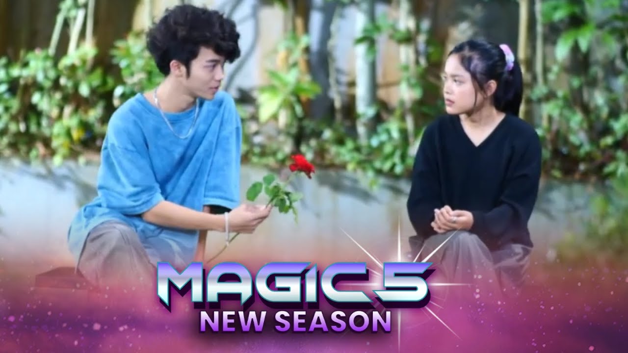 Malu-malu Kucing! Gibran Temui dan Beri Bunga untuk Kinan | Magic 5 - Episode 392