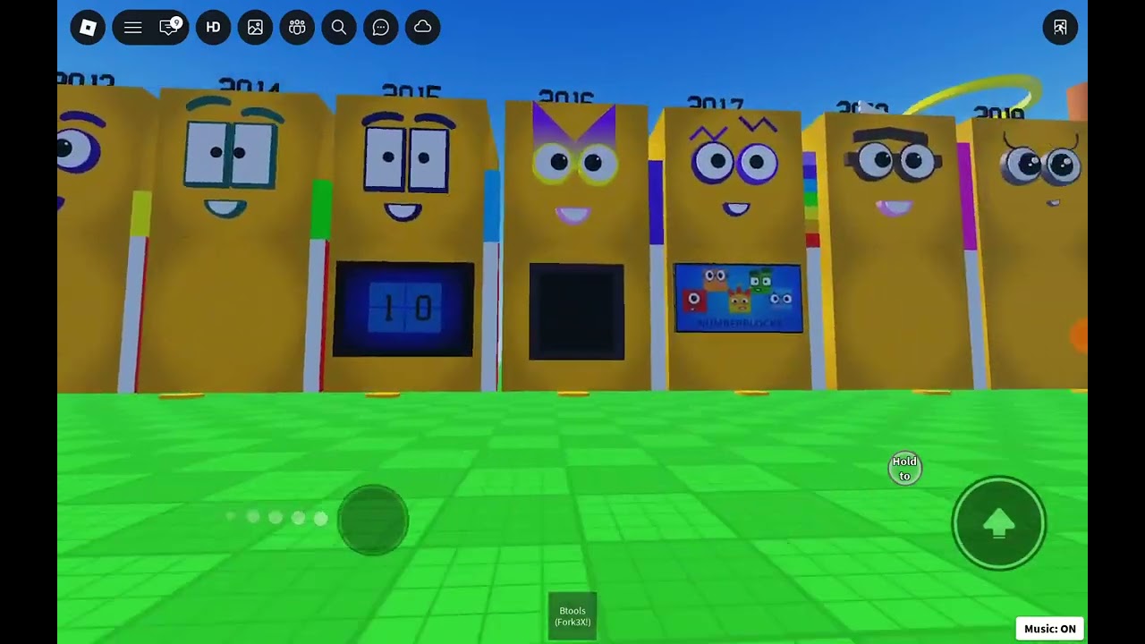 Numberblocks (-50 to 500,000)