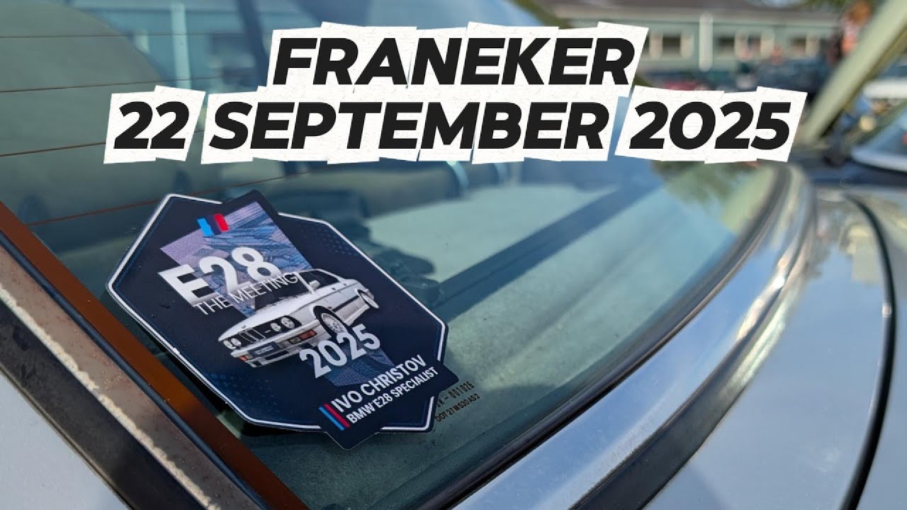 BMW E12 & E28 Meeting 2025 - Franeker NL