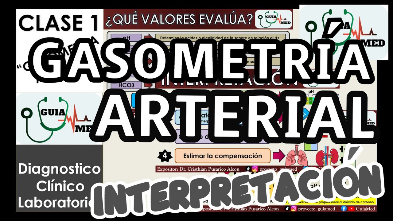 GASOMETRIA ARTERIAL INTERPRETACIÓN FACIL | GuiaMed