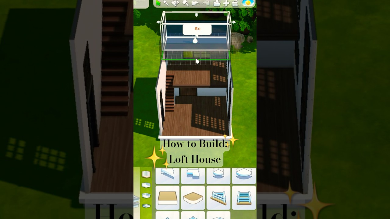 How to Build a ✨Loft✨ in the Sims 4  #thesims4 #sims4build #tutorial #sims4 #ts4