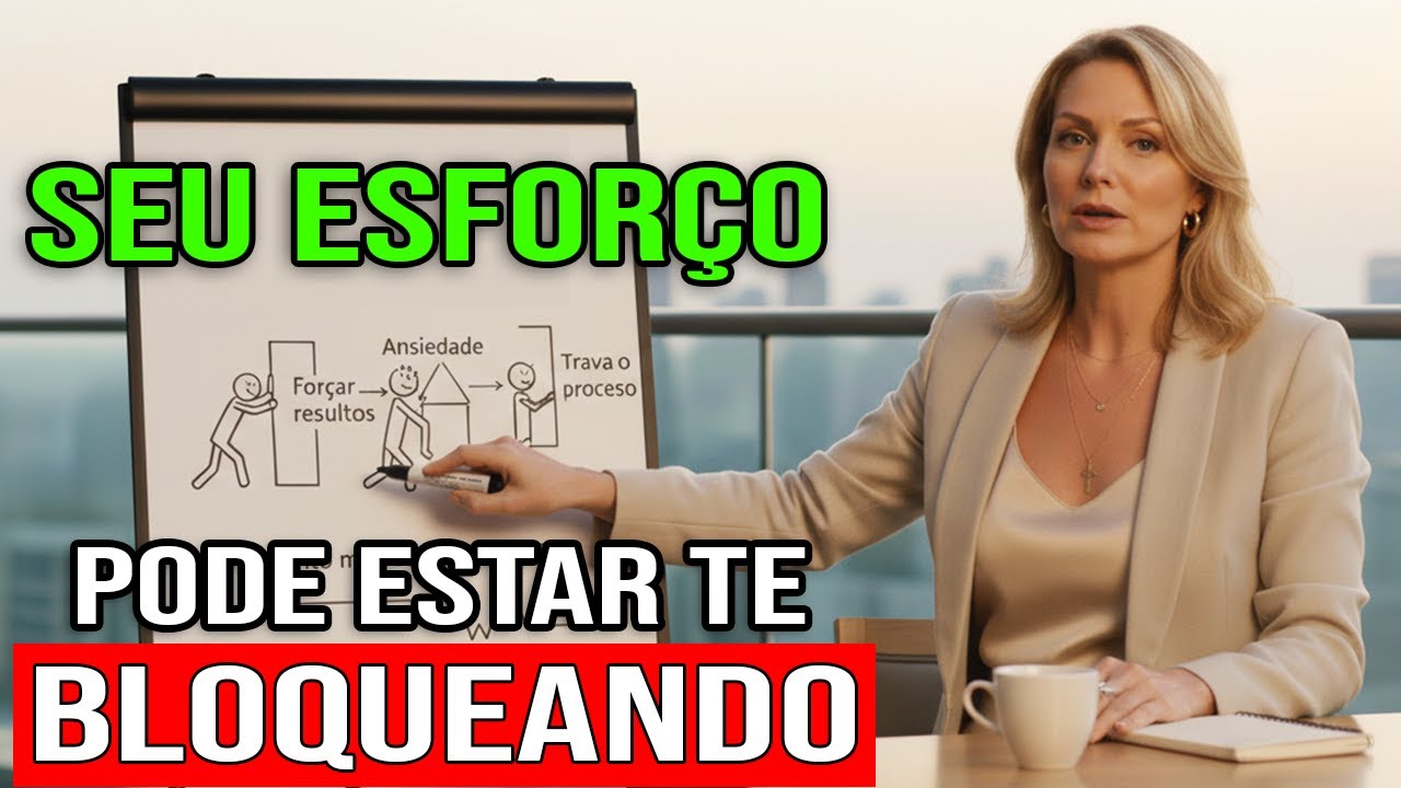 O paradoxo da manifestação: quando Forçar Resultados TRAVA o processo