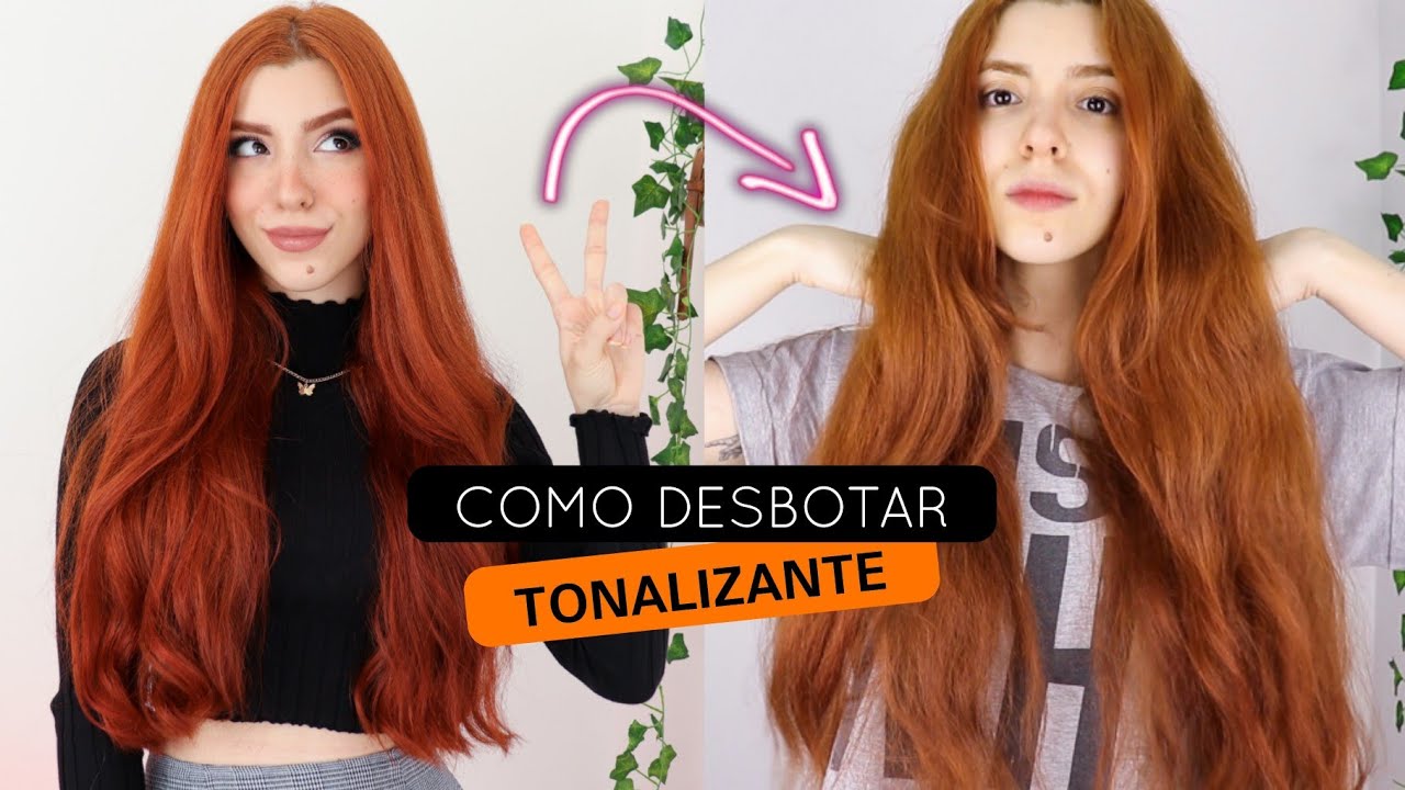 RUIVO: COMO DESBOTAR TONALIZANTE
