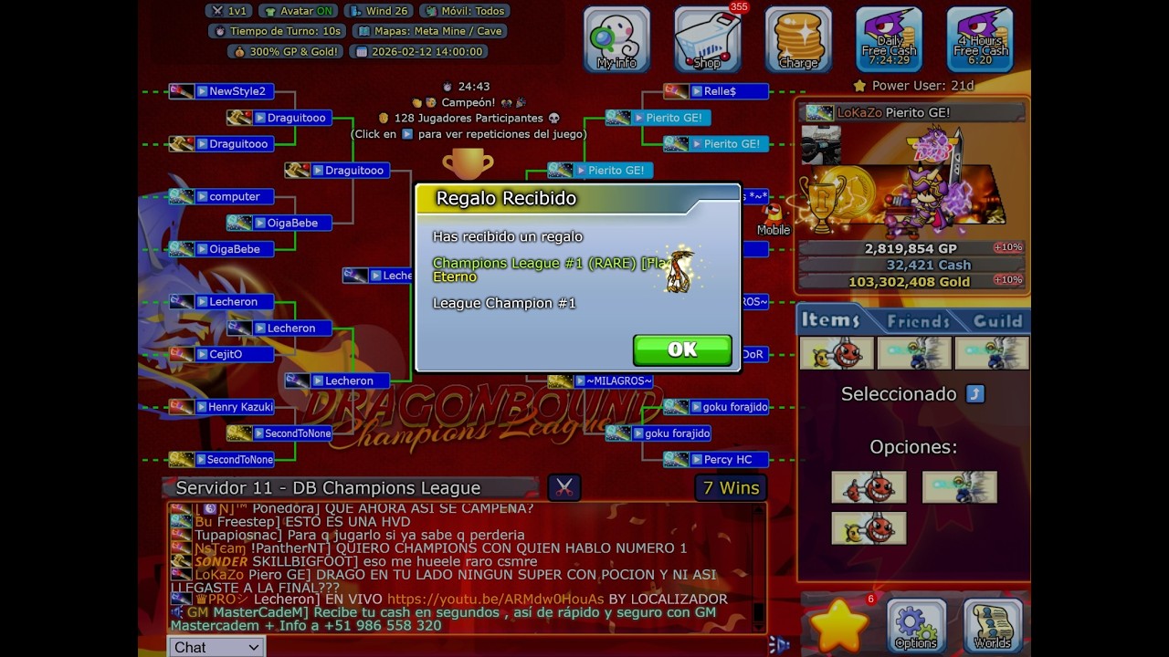 Gogo shempions - Buscando letritas xD