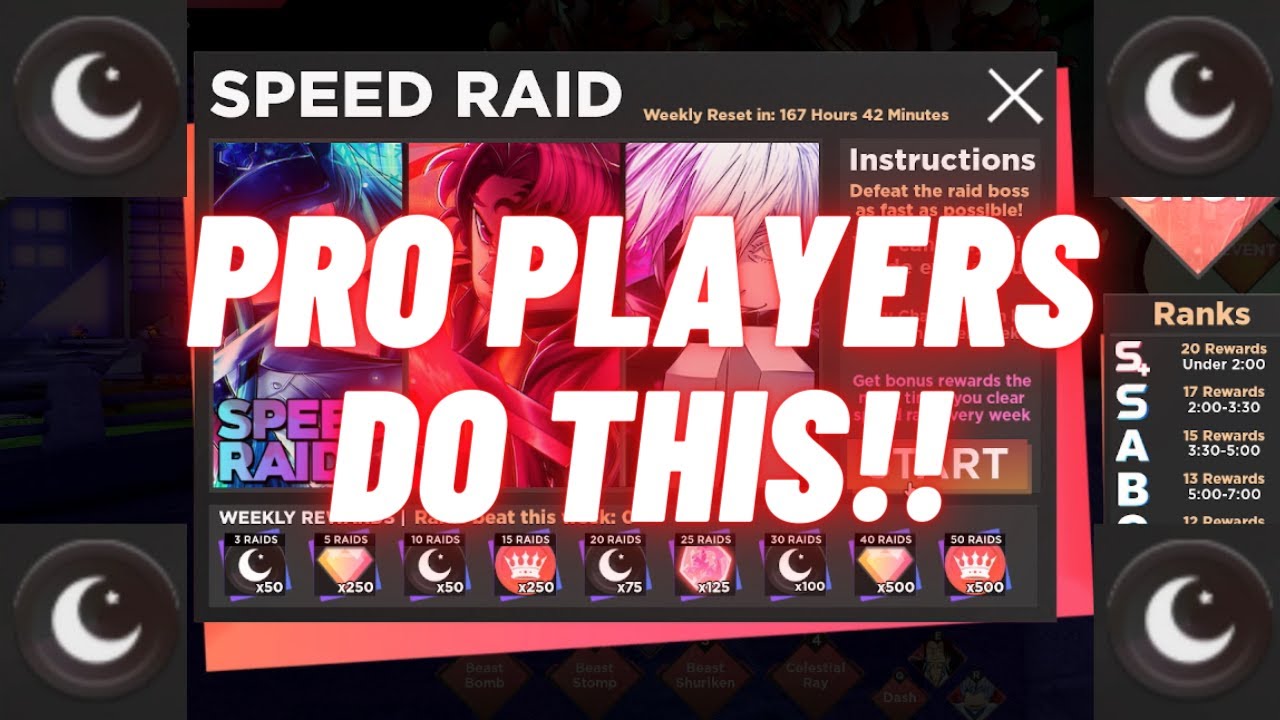 Don't Do Speed Raid Before You Watch This Video! The Best Tips in Anime Dimensions👌| 2023