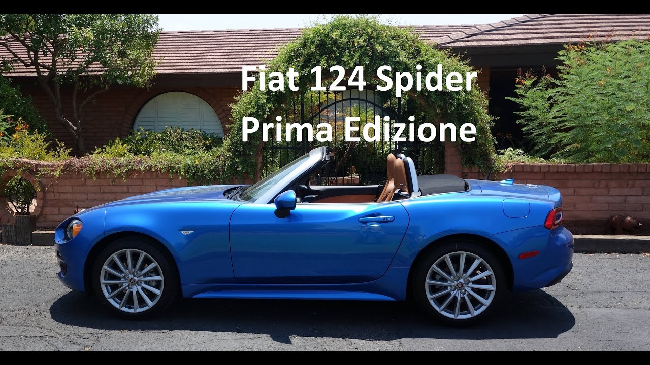 Fiat 124 Spider Prima Edizione overview