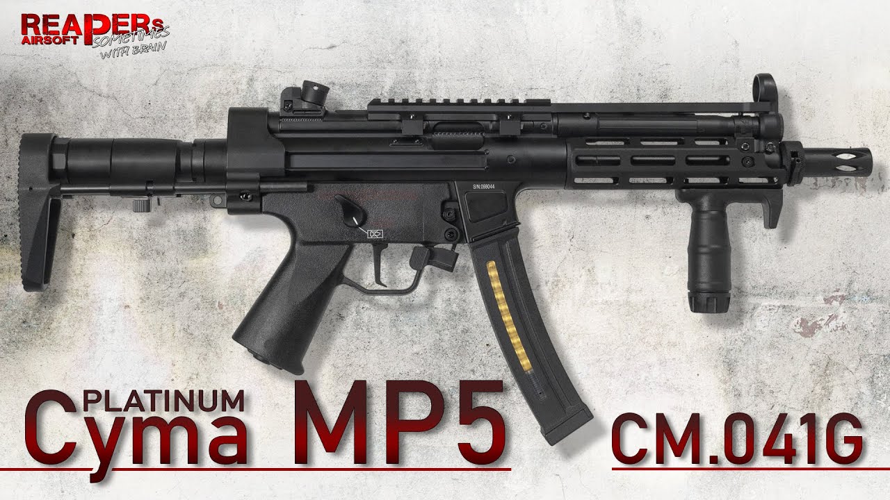 [Review] Cyma MP5 CM.041G Platinum (ETU, FSWS, High Torque, Stroke, CM041G) 6mm Airsoft/Softair - DE