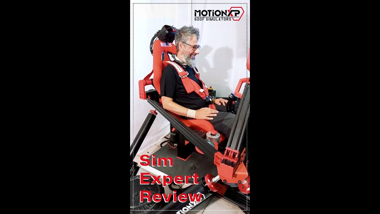 6 DOF motion simulator | Avis pilote et expert simulation