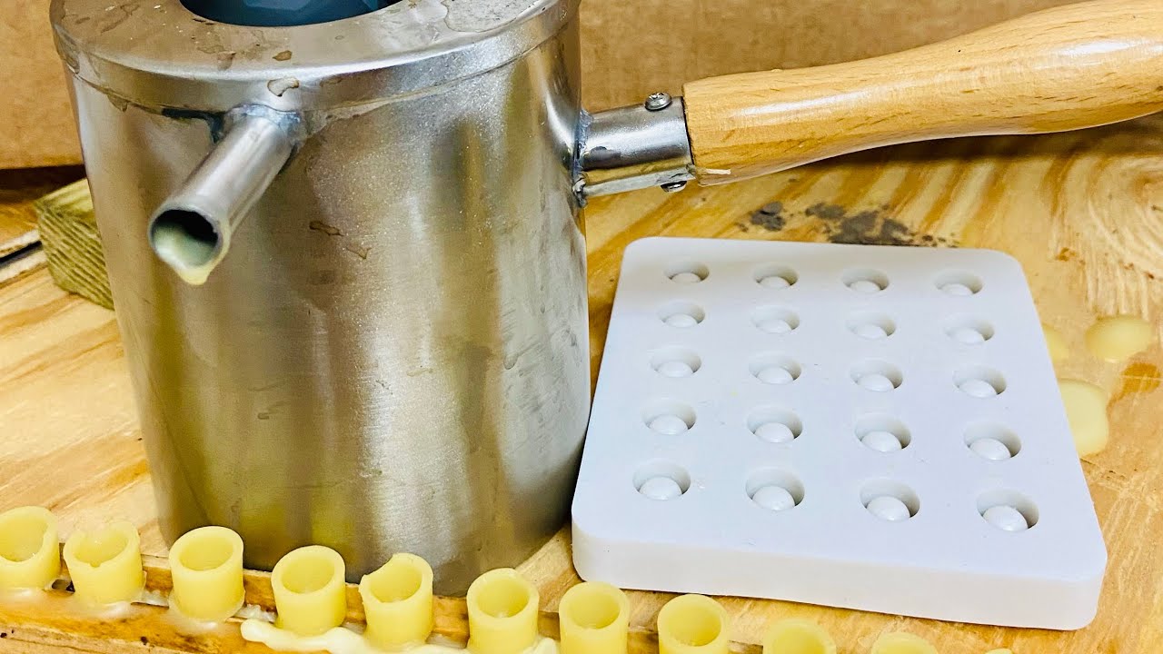 Beeswax Burette & Silicone Queen Cell Mold Unboxing— inspired by @richardnoel3141 ‘s channel