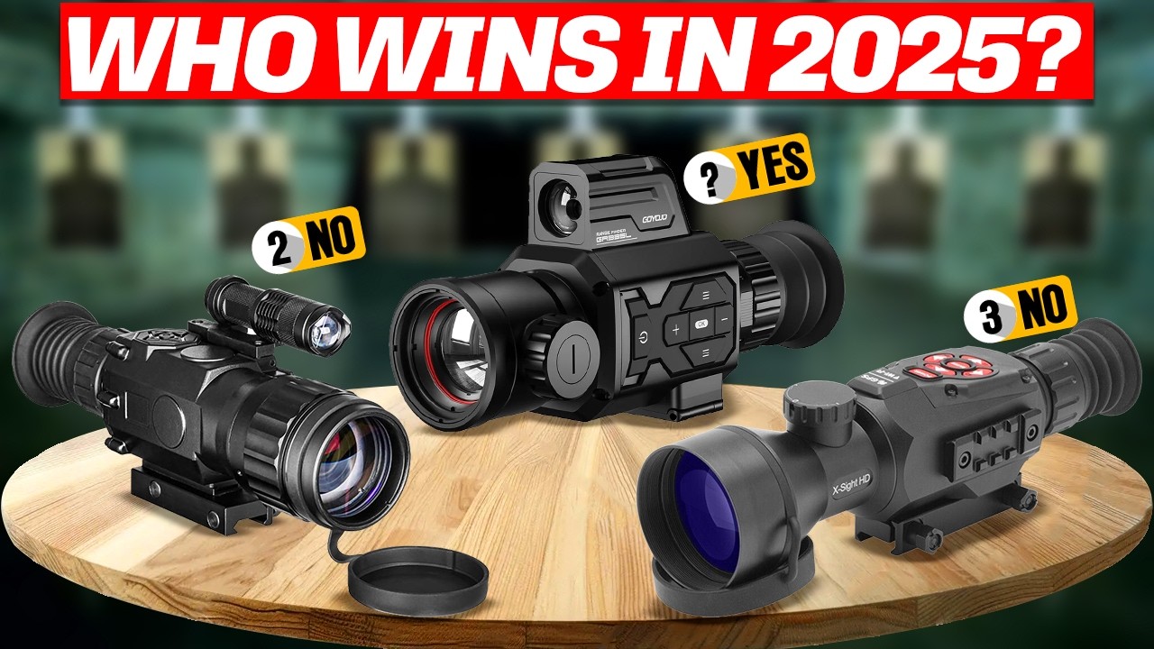 Лучшие прицелы ночного видения 2026 года [Pulsar vs Sightmark vs ATN]