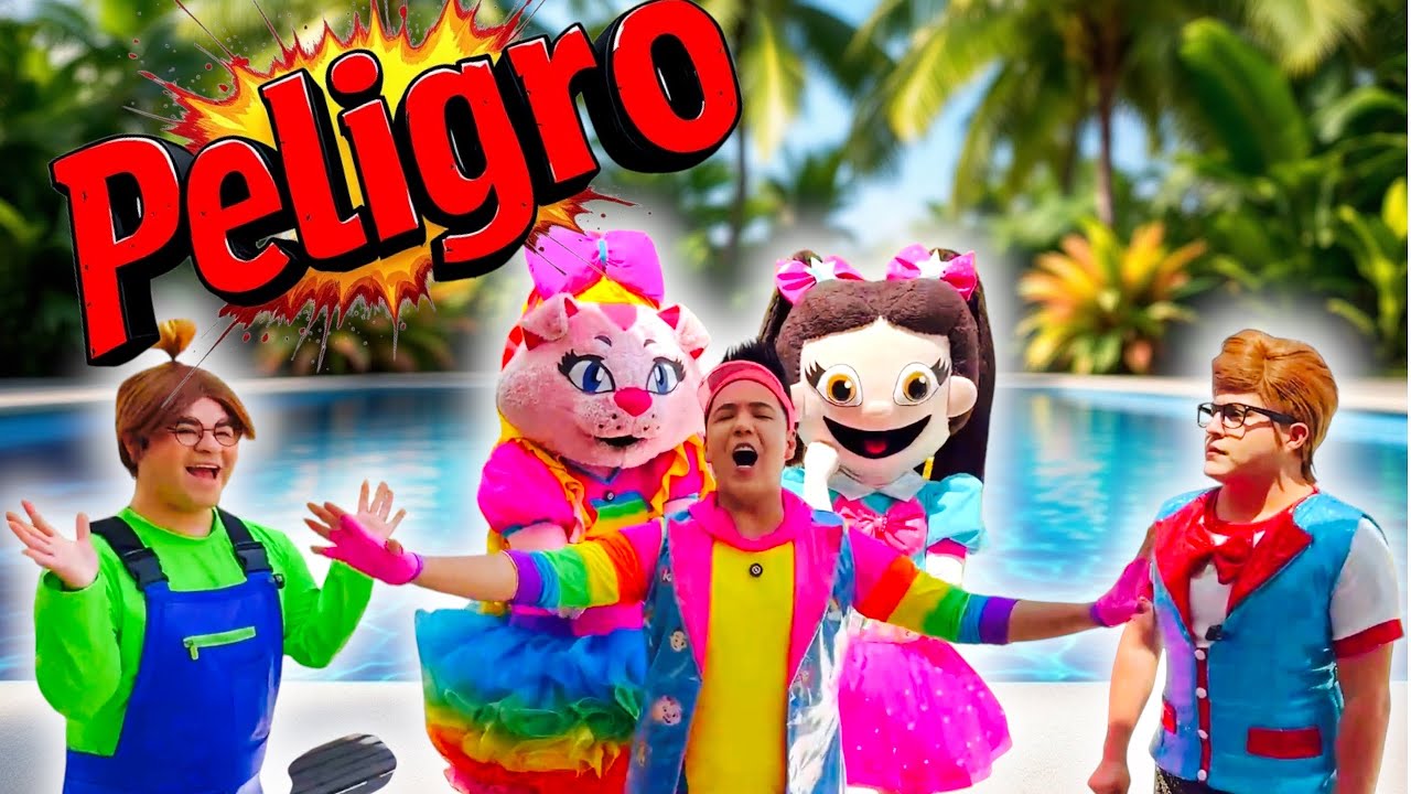 Peligro en la Alberca /El Club de Kids Play y Los Compañeros /pool party