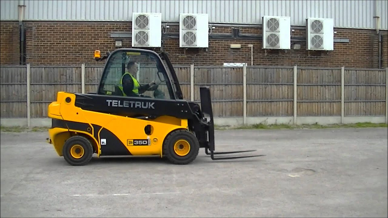 JCB Teletruk TLT 35D 3.5T Diesel counterbalanced reach forklift truck TLT35D