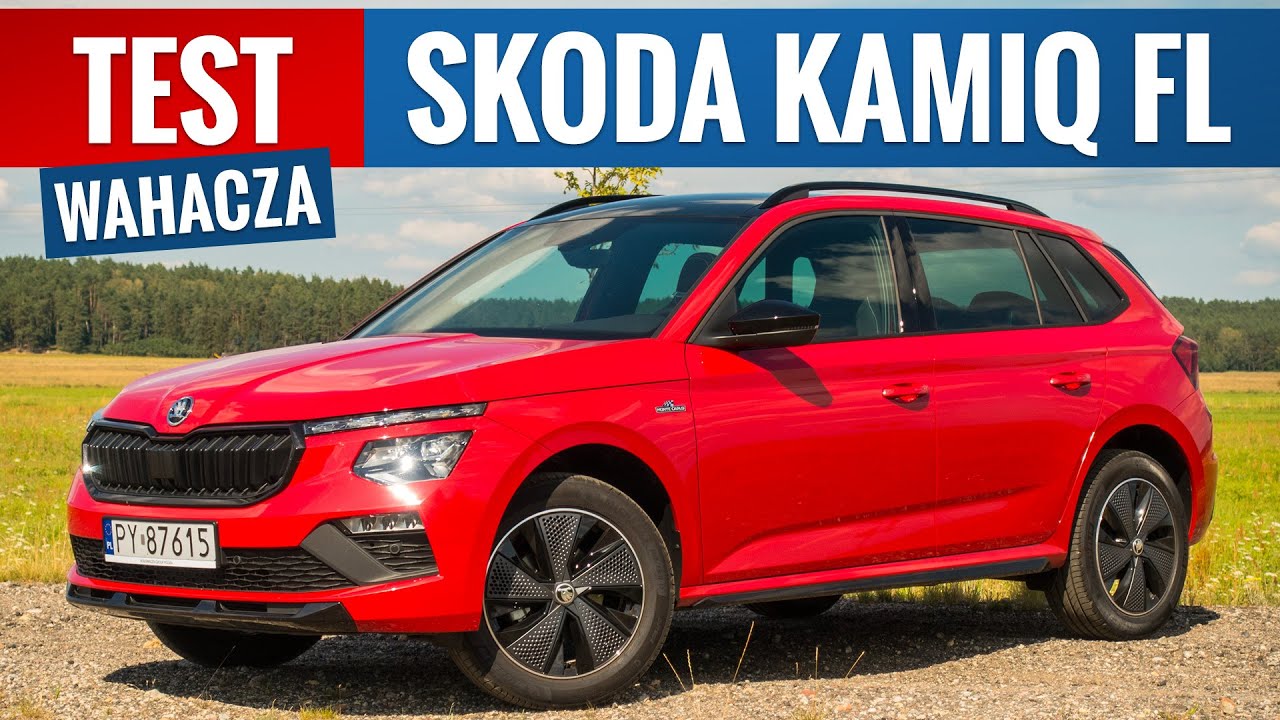 Skoda Kamiq FL 2024 - TEST PL (1.5 TSI 150 KM) W Monte Carlo po liftingu
