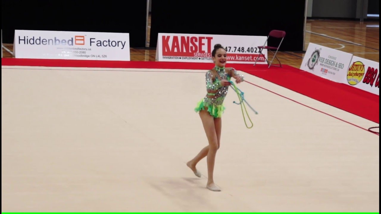 Trillium Rhythmic - Katherine Savchenko - Junior  Rope - Salut Cup 2016